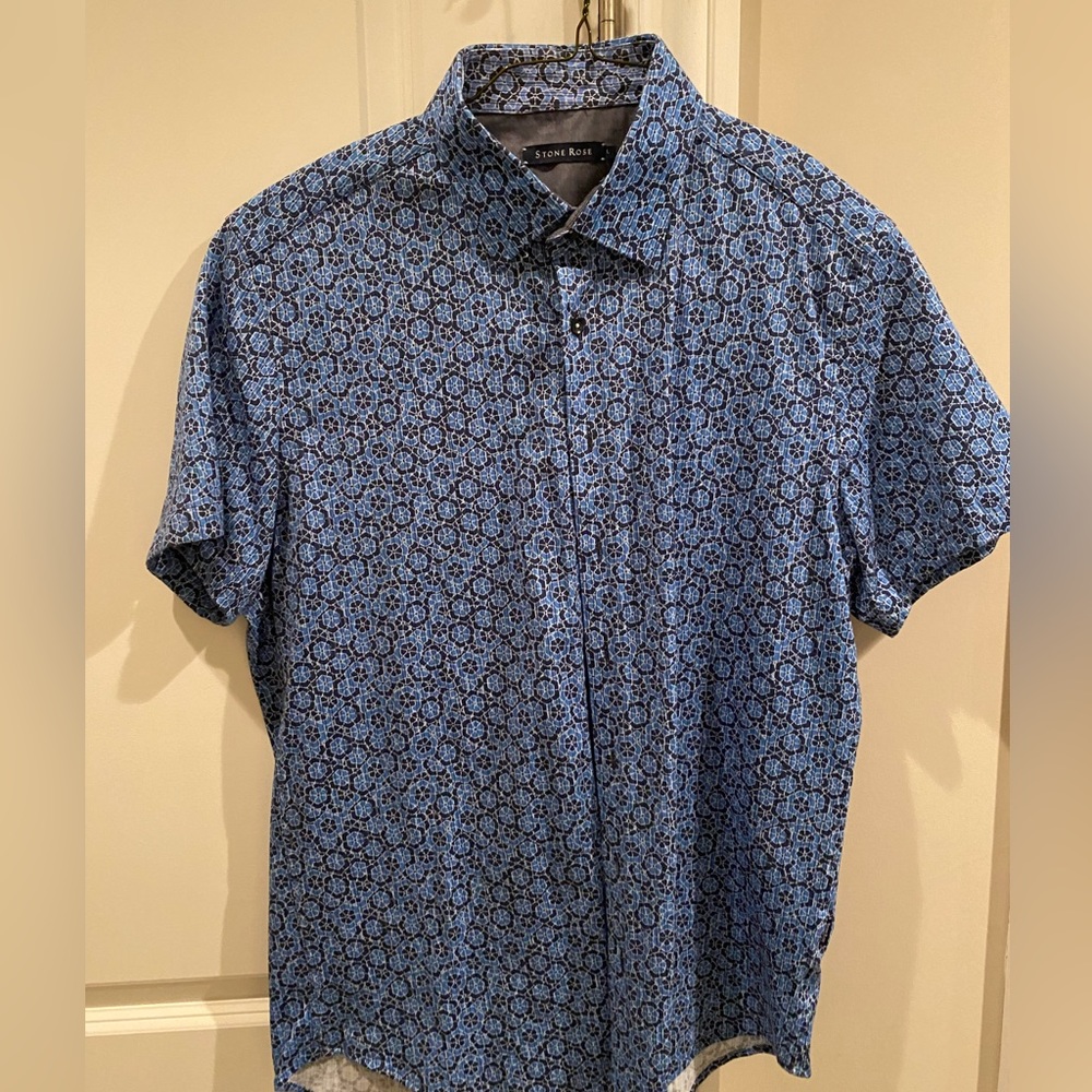 Stone Rose Button-Up